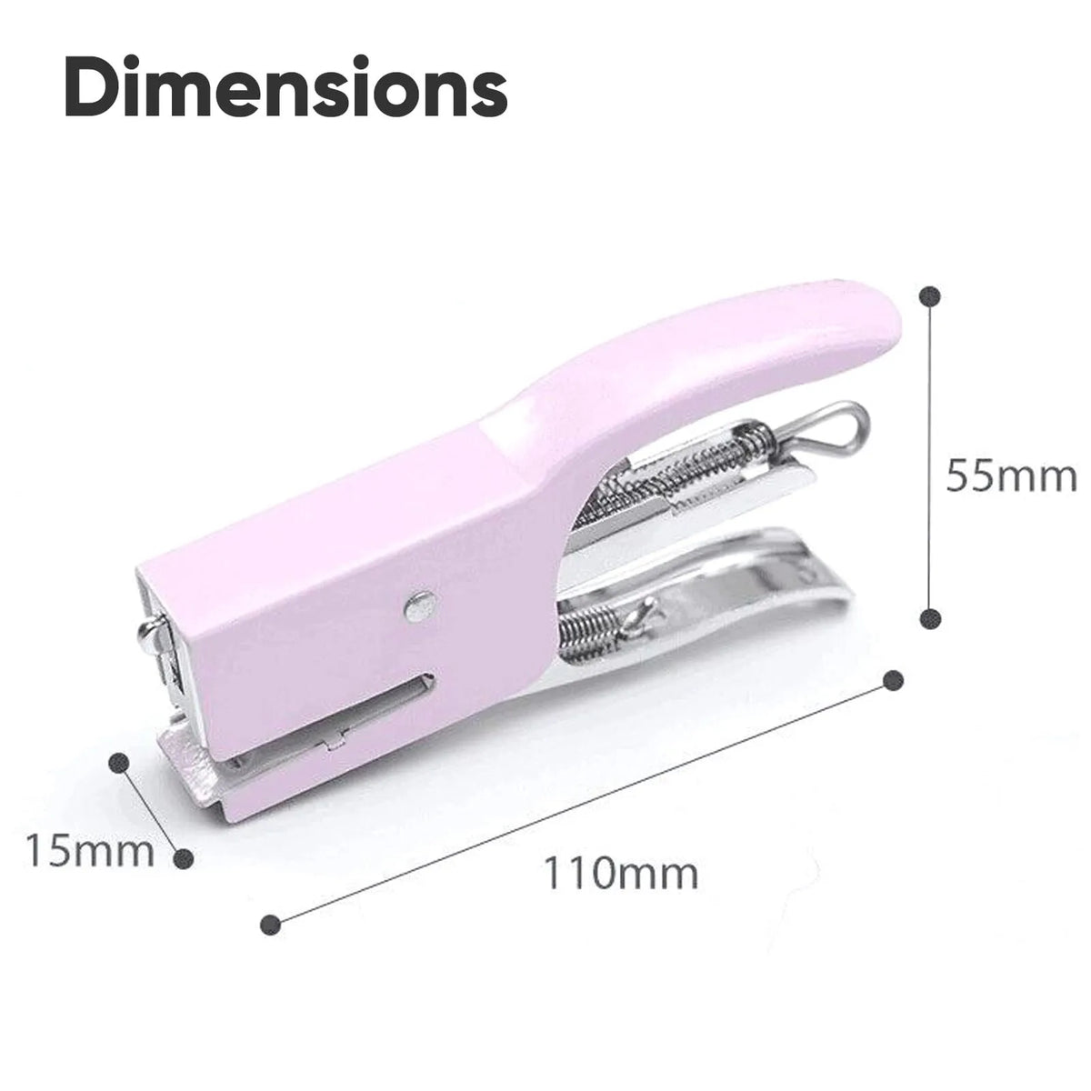 Compact Handheld Stapler, Three Colour Options
