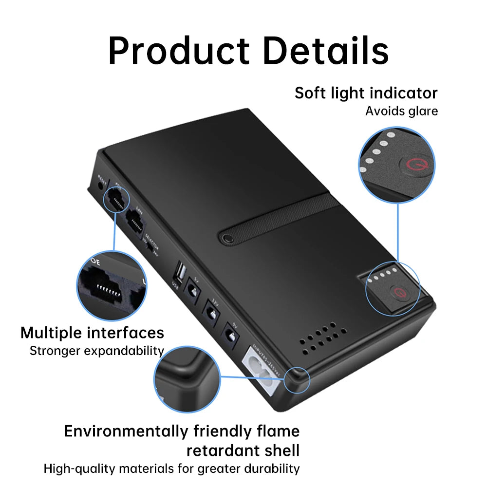 1018L Strømforsyning uden batteri (DC UPS uden batteri)