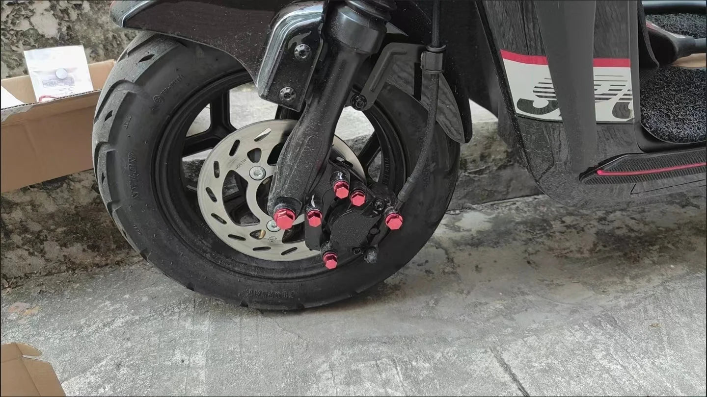 Universal Motorcycle Screw Decorative Cover Prevent Screws from Rusting Beautify Motorcycles Multicolor Screw Cap