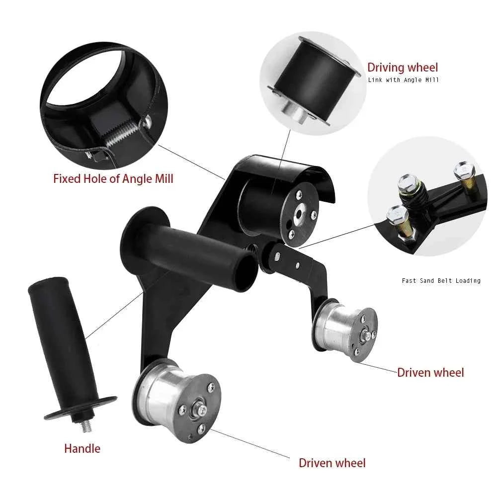 Belt Sander Attachment for Angle Grinder