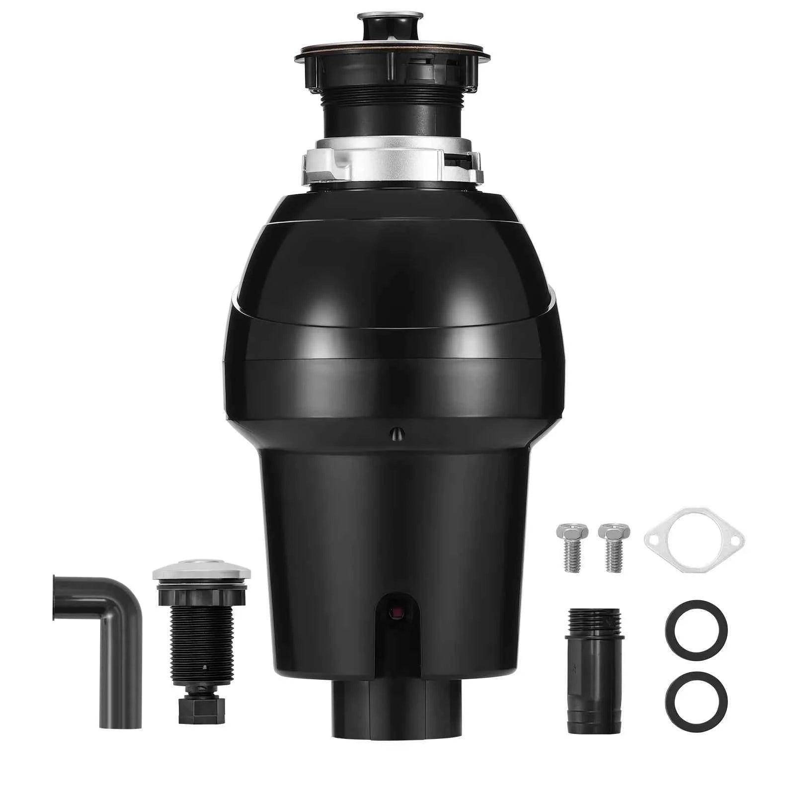 Garbage Disposal Continuous Feed Food Waste Disposer for Kitchen Sink