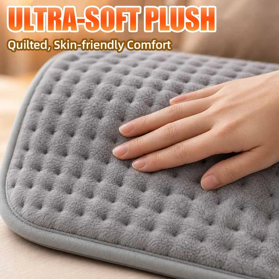 Electric Heating Pad with 10 Heat Levels and 3 Timers