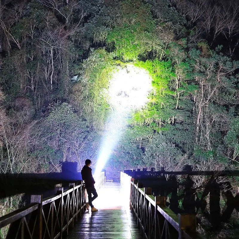 860000000LM Ultra Powerful LED Headlamp Super Bright Long Range 4500M Head Flashlight Rechargeable Head Lantern Fishing Hunting
