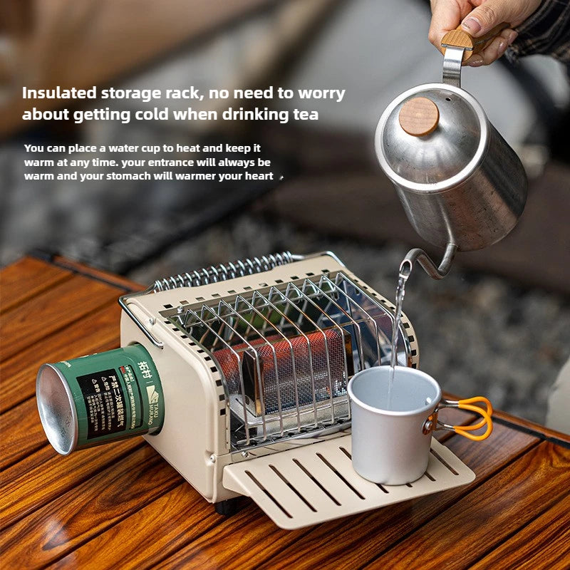 Outdoor Mini Heating Stove Portable Butane Burner