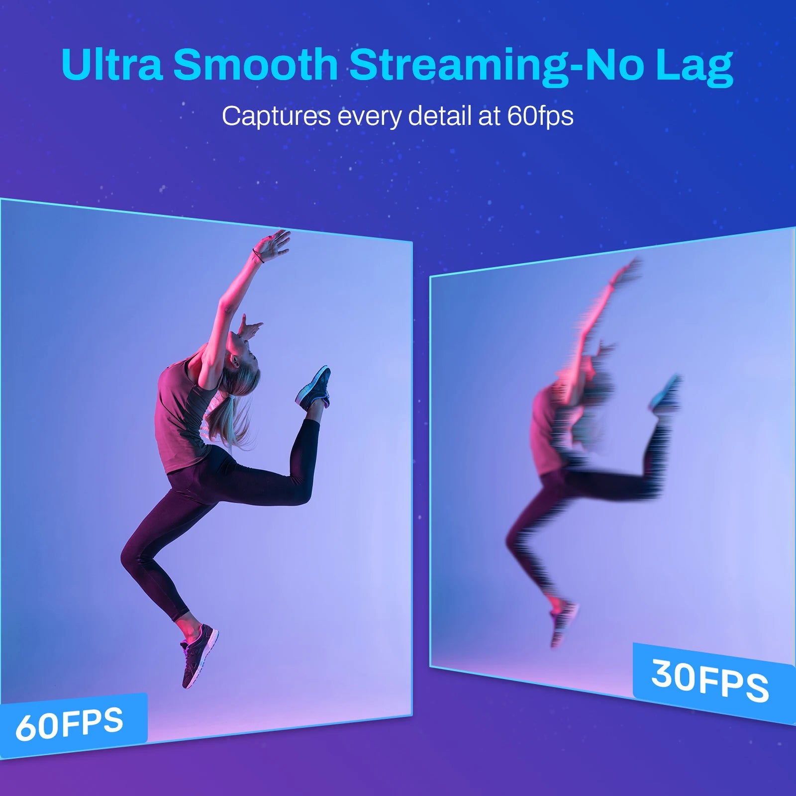 Webkamera 4K Streaming Webkamera 1080P 60FPS USB Kamera EMEET S600 Autofokus Kamera pro živé vysílání s mikrofony pro Tiktok/YouTube