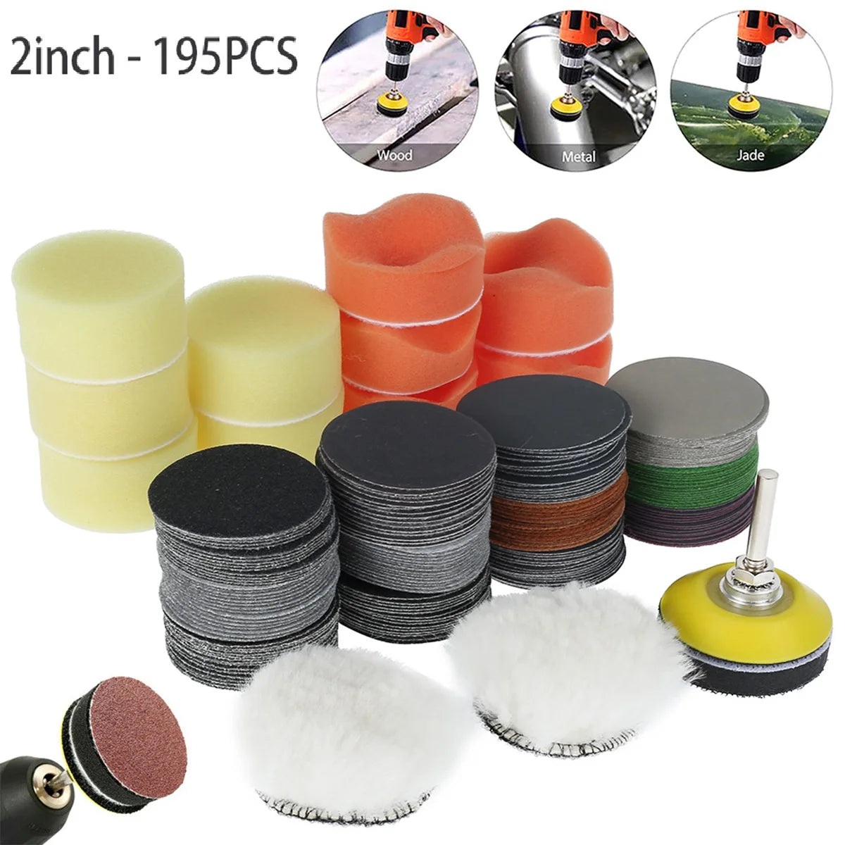Cordless Car Polisher or Separate Abrasive Pack