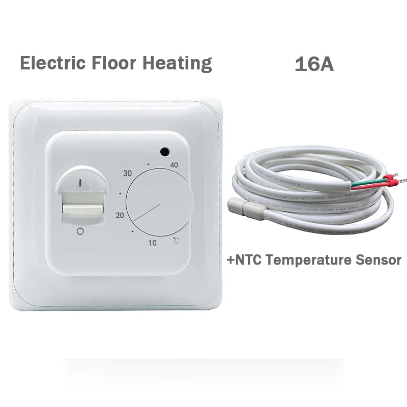 WIFI Underfloor Heating Thermostat LCD Screen 220V Electric, Water, Gas Boiler Warm Floor Programmable Temperature Controller