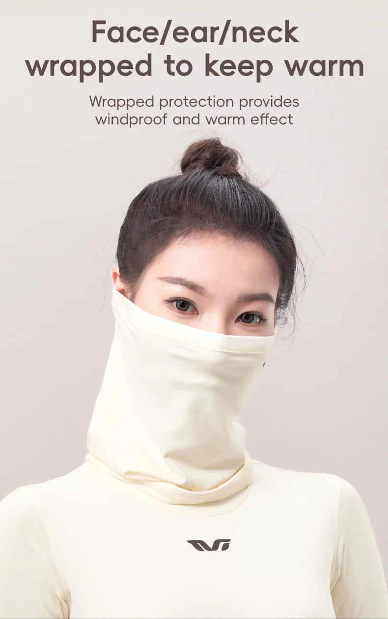 Maschera balaclava invernale per ciclismo ROCKBROS – copertura viso calda e traspirante