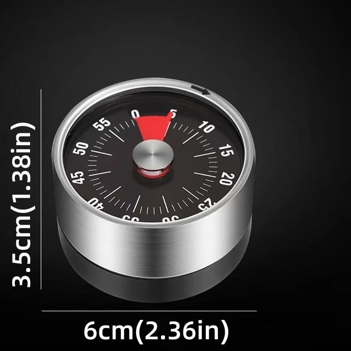Magnetisk mekanisk kökstimer, 60 minuter