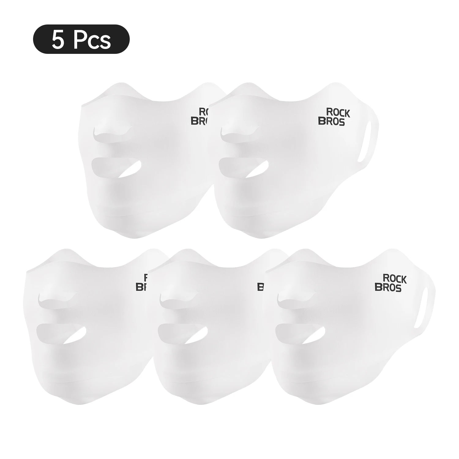 UPF50+ Ice Silk Cycling Face Mask for Sun Protection