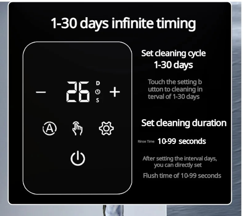 8000L/H Central Water Pre-Filter with Auto Self-Cleaning