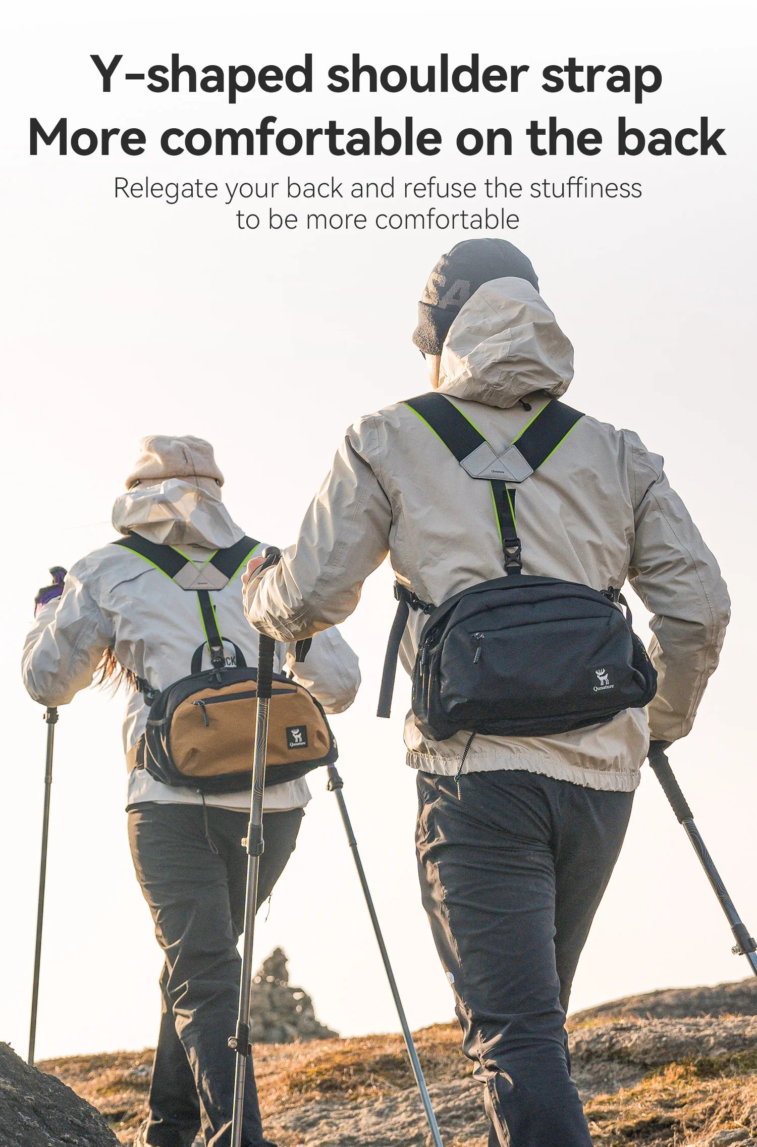 7.9L Lightweight Hiking Backpack with Detachable Strap