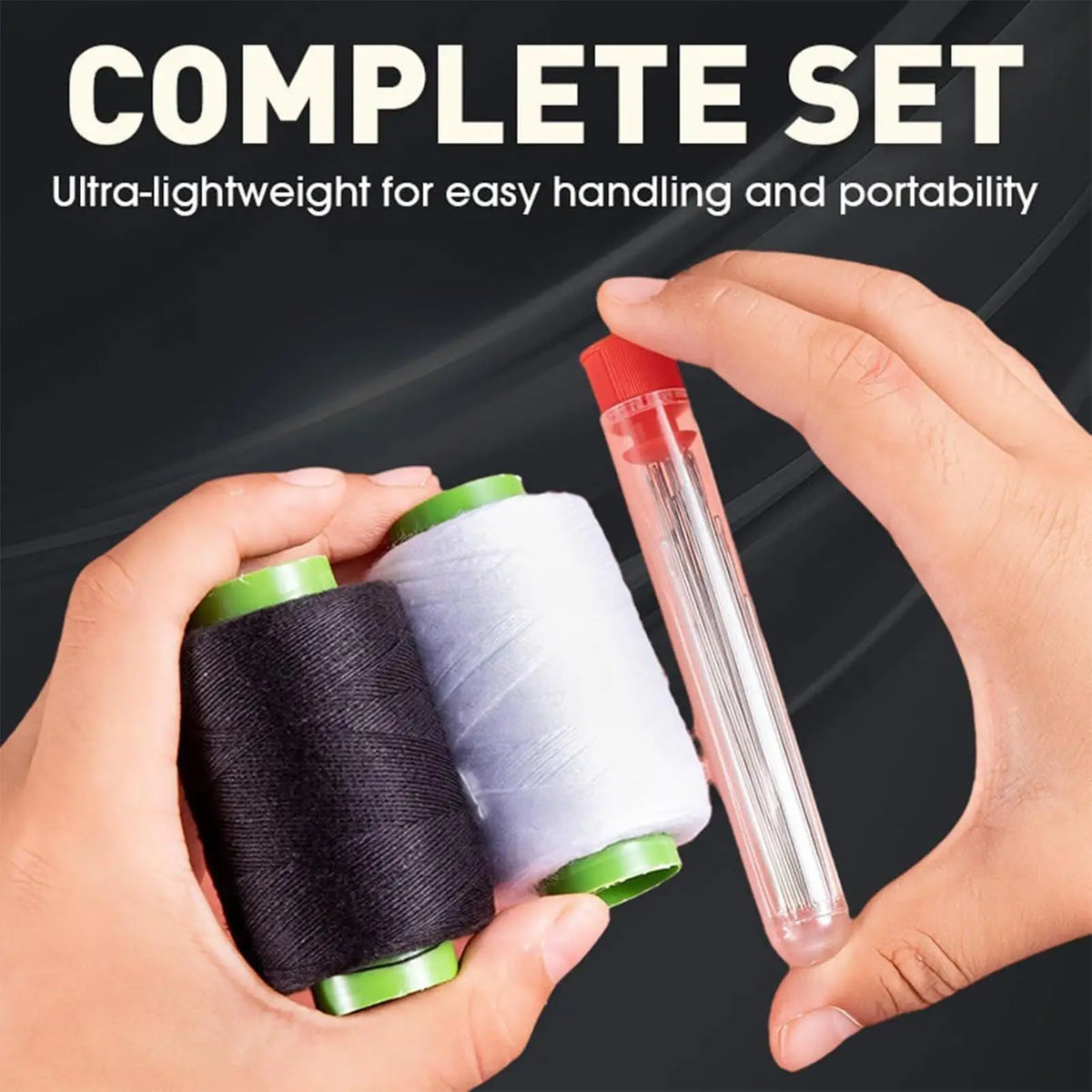 37-Piece Portable Sewing Repair Kit