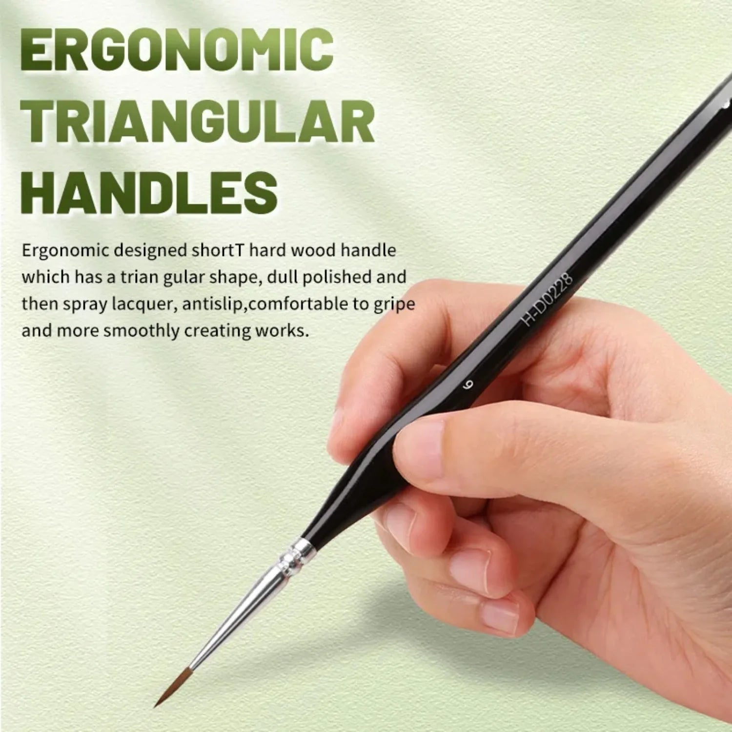 Ultra-Fine Paint Brush Set for Acrylic and Miniature Detail