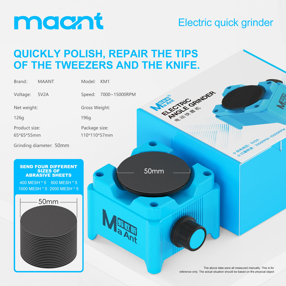KM1 Mini Electric Grinding Tool