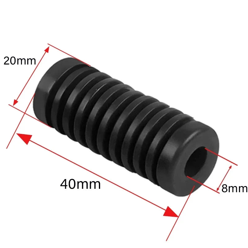 2Pc Universal Motorcycle Gear Shift Shifter Lever Foot Pad Pedal Rubber Cover Moto Start Foot Pegs Pad Motorcycle Accessories