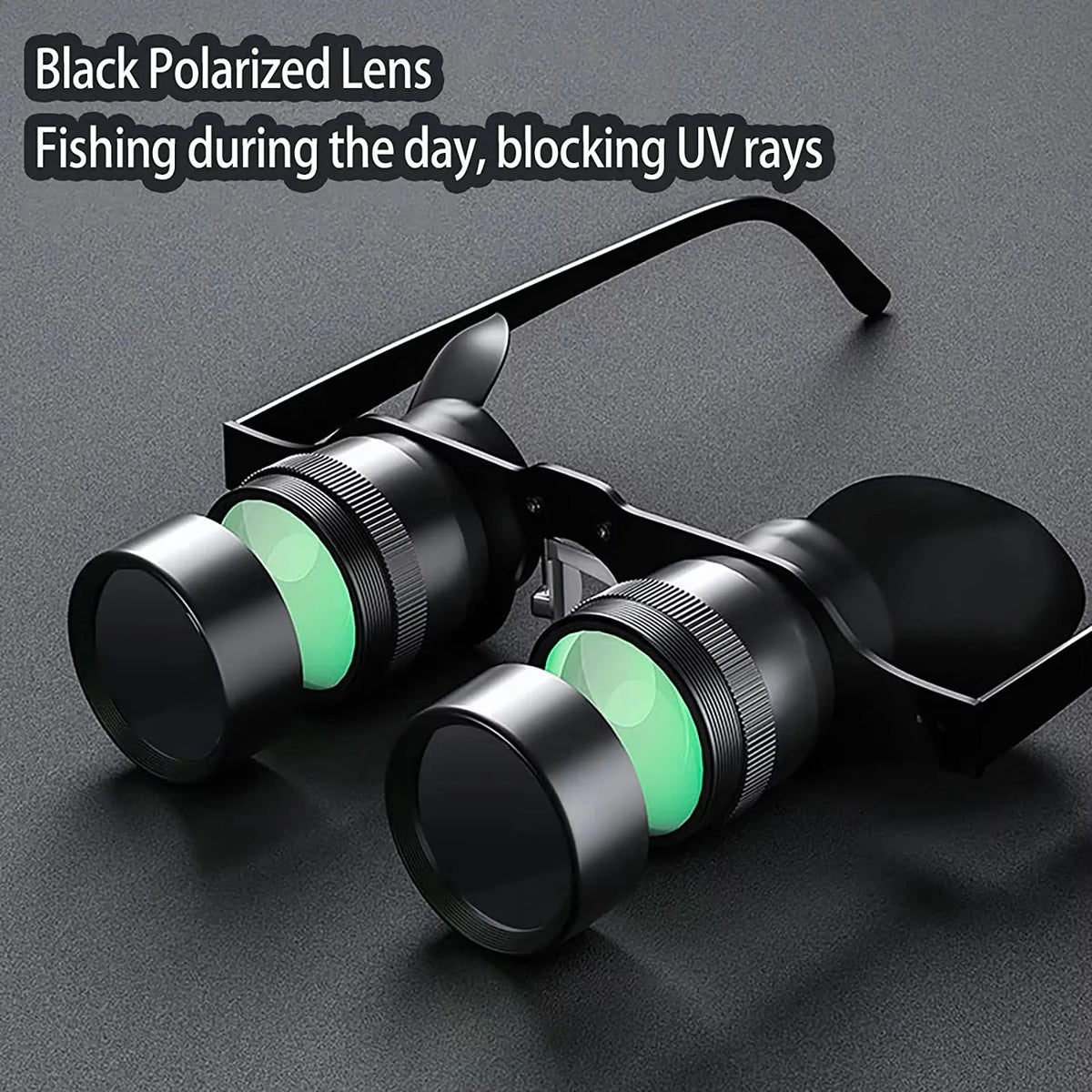 Hands-Free Binocular Glasses for Fishing and Spectating