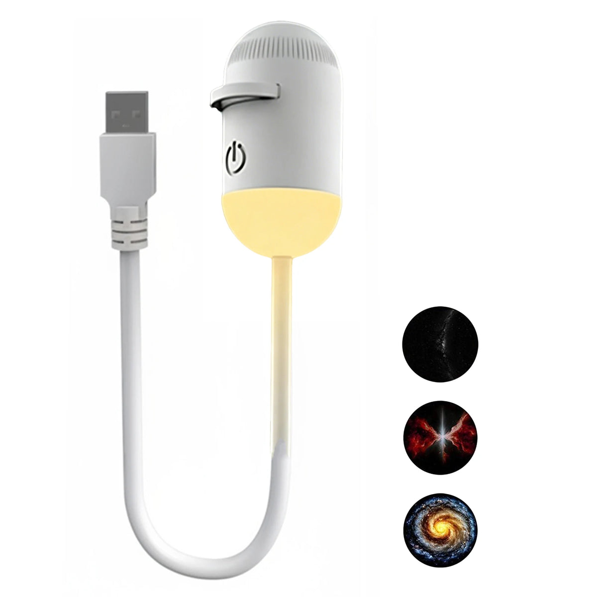USB Projection Night Light with Changeable Films