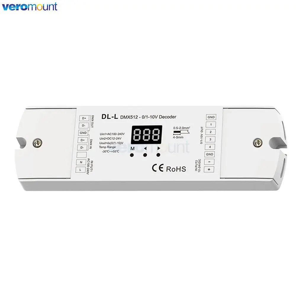 Decodificatore e driver di dimming analogico DMX