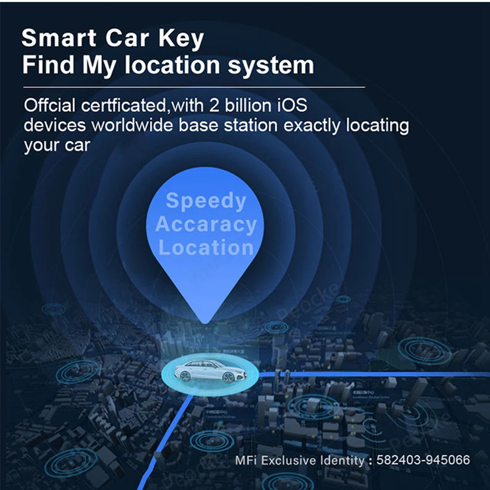 Dispozitiv OBD de localizare a vehiculului, pentru rețele Apple sau Android