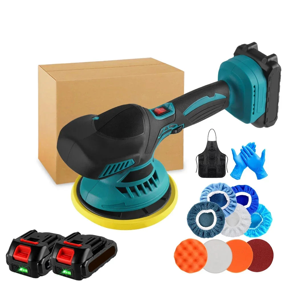 Bezdrôtový leštič áut pre hladké a bez námahy auto detailing