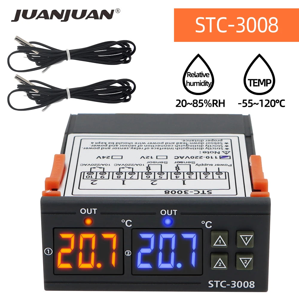 STC-3008 Dual-Relay Temperature Controller
