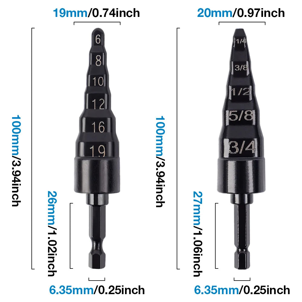 Drill-Driven Copper Pipe Swaging Tools - Size Options