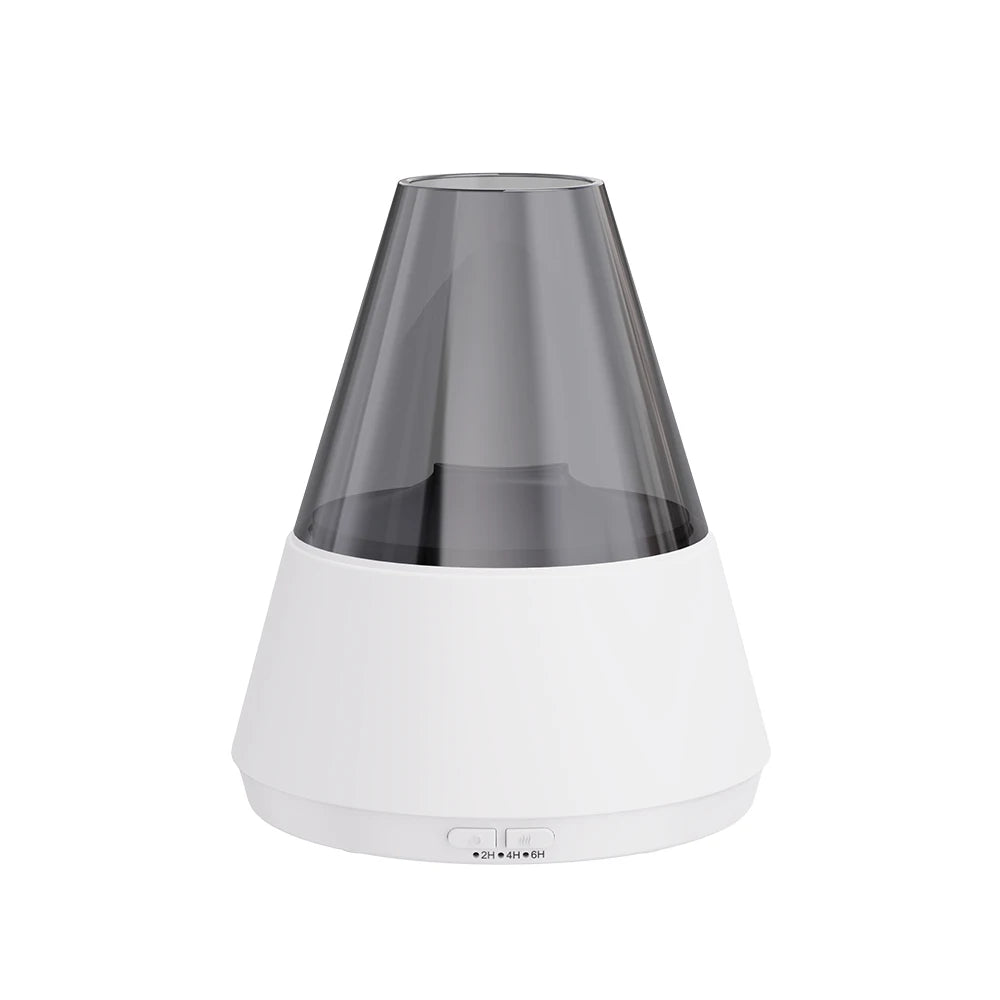 A9 Flame-Effect Aroma Diffuser, 120ml USB with Colour Lighting