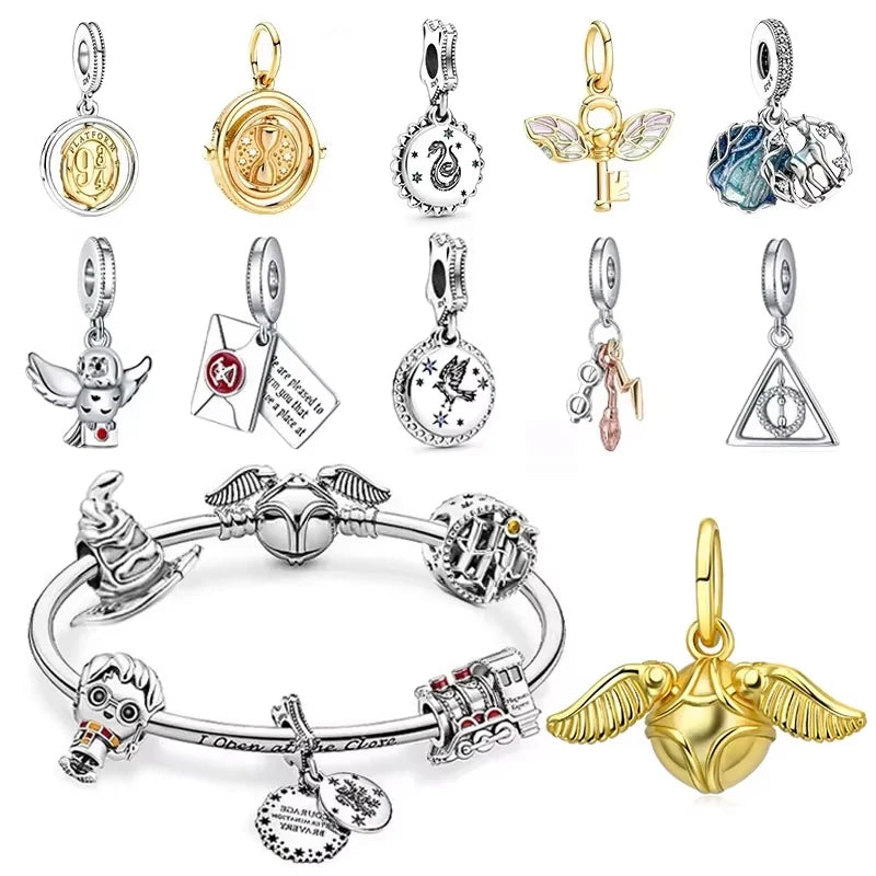 MINISO Potter Charm Bead 925 Sterling Silver