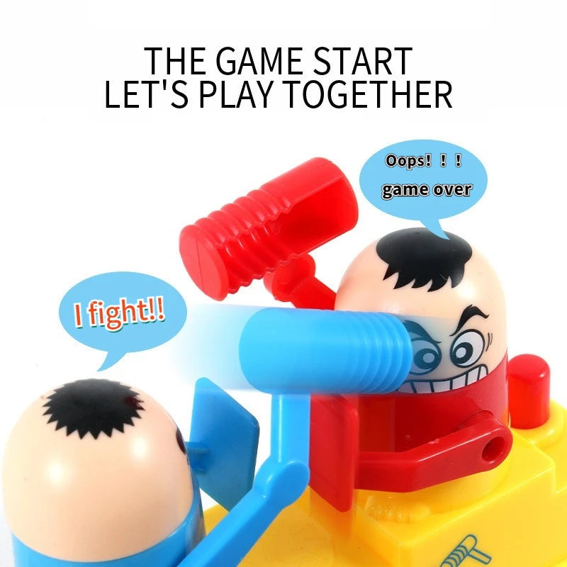 Hot Funny Practical Joke Fight Battle Antistress Toy Prank Interaction Play Table Game Toys Gift