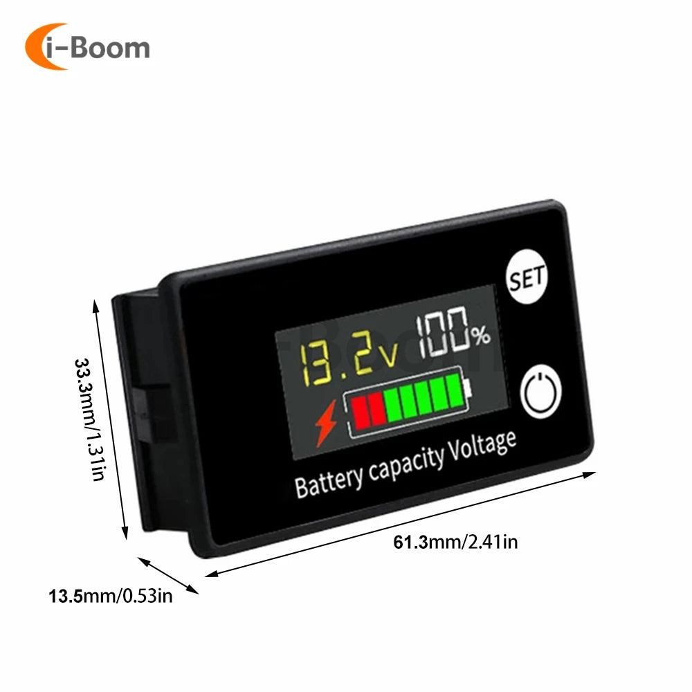 LCD Battery Voltage and Charge Indicator Module