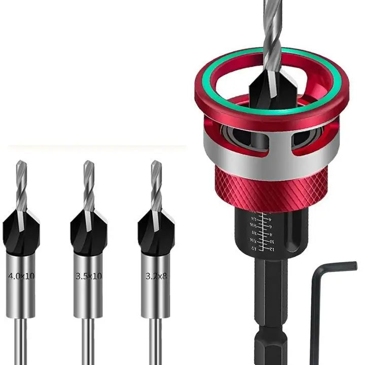 Adjustable Wood Countersink Drill Set