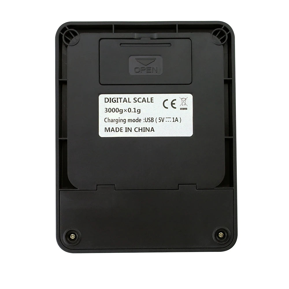 Digital Kitchen Scale with Backlit LCD and Nine Weighing Units