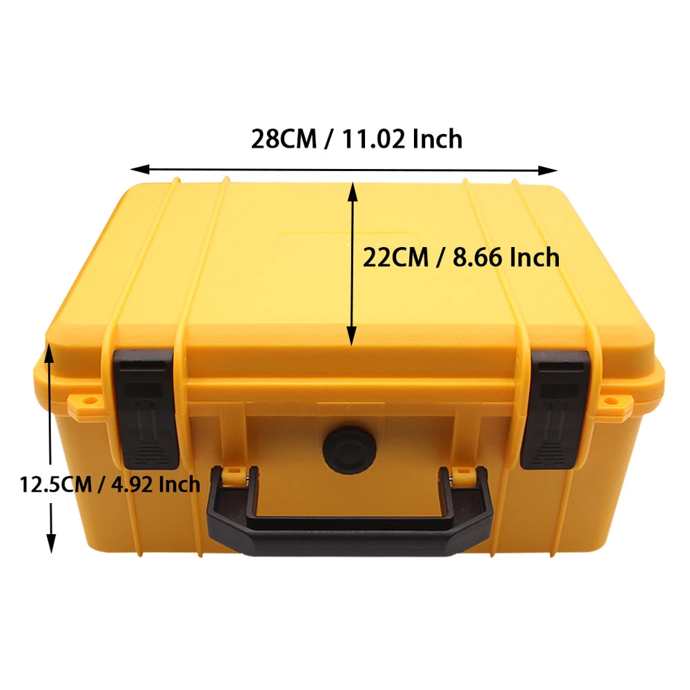 Hard Carrying Case with Cuttable Foam