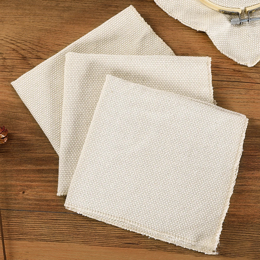 Cotton Punch-Needle Cloth or Embroidery Pen Options