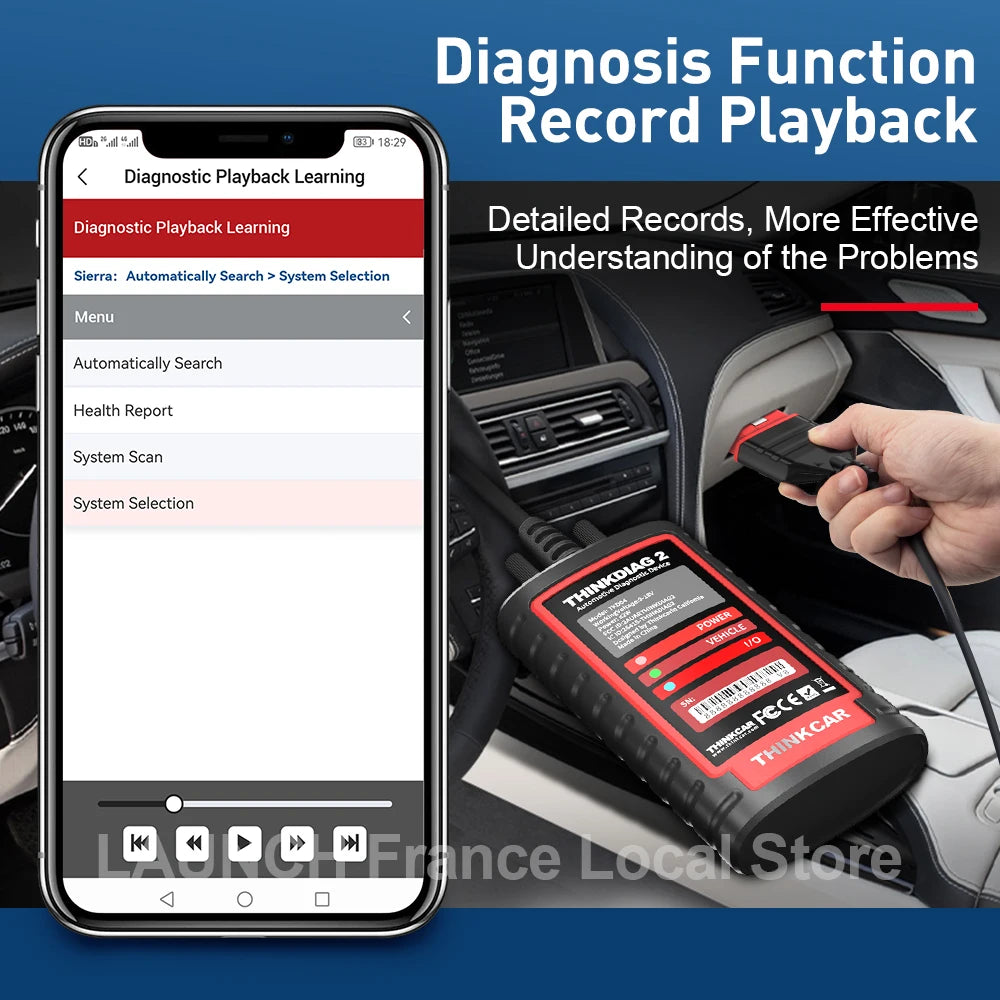 Thinkdiag 2 Scanner Diagnostico OBD2 con CAN FD e Codifica ECU