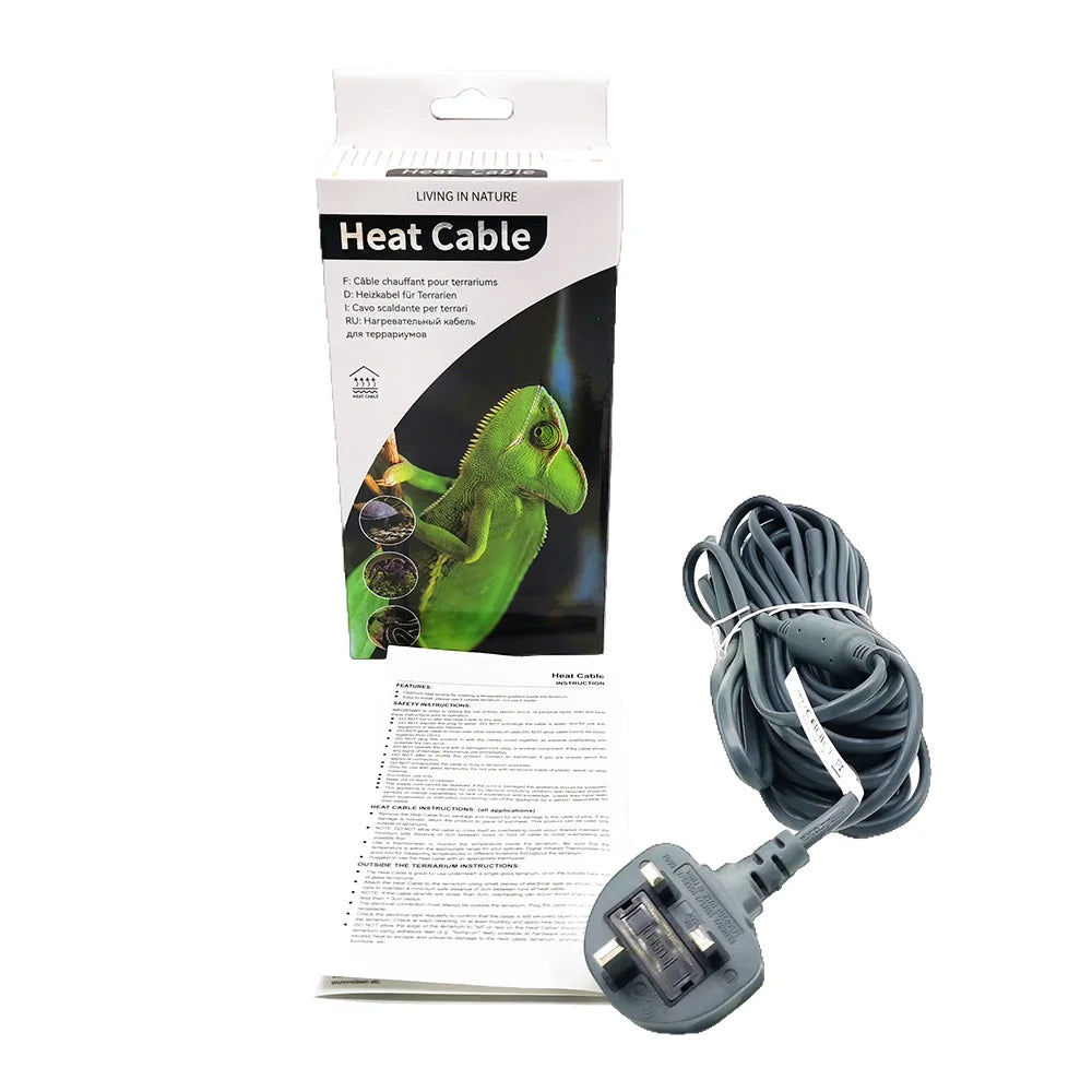 Reptile Heating Cable, 4–9 m Options