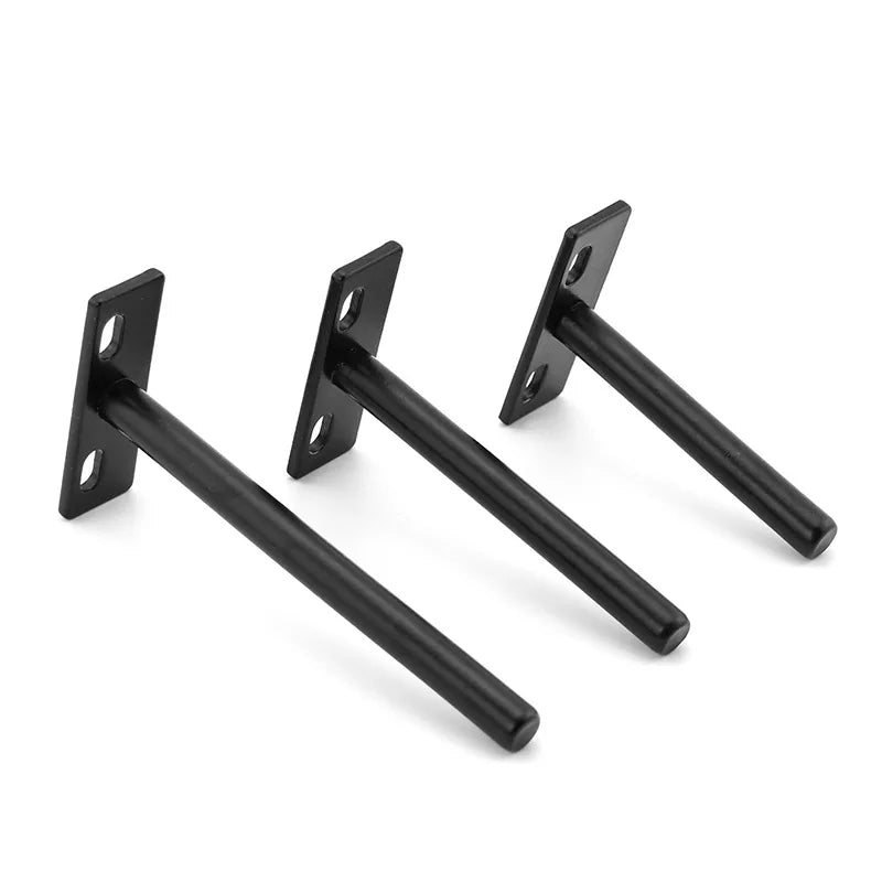 Hidden Floating Shelf Brackets, Pack of 2, 80-124 mm