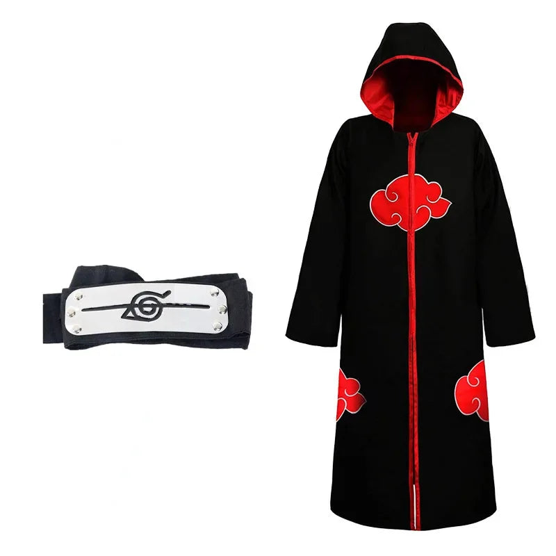 Options de cape et de costume de cosplay Akatsuki