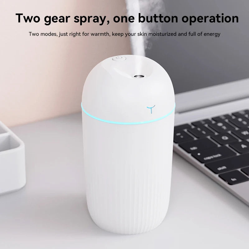 Humidificador ultrassónico USB compacto