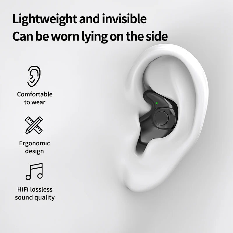 VIKEFON Bluetooth 5.3 Noise-Cancelling In-Ear Headphones
