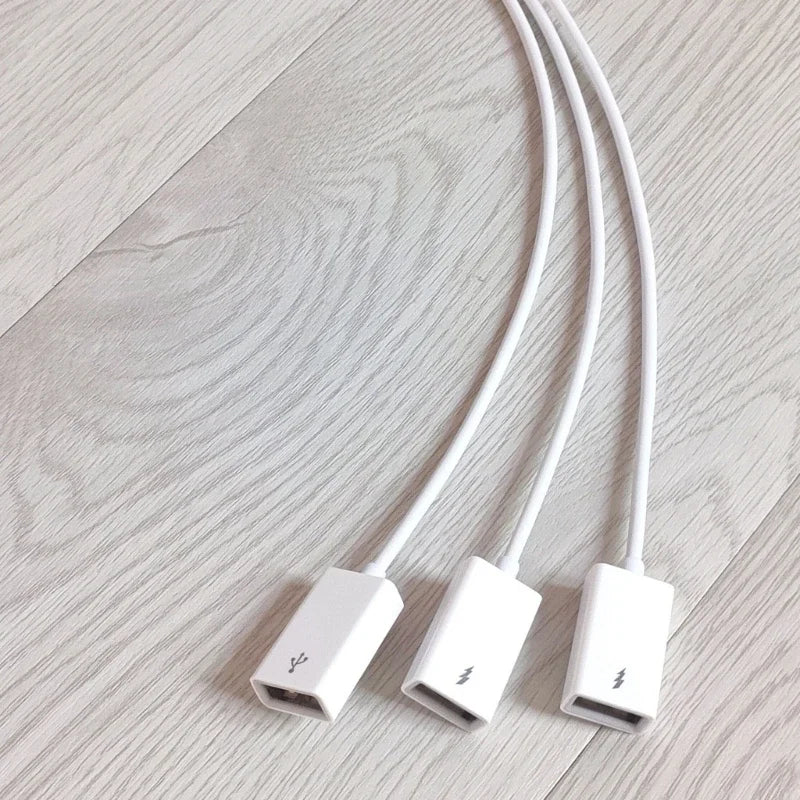 Cablu prelungitor USB 3 în 1, cablu USB cu încărcare rapidă, splitter USB, adaptor USB tată la USB mamă, USB 2.0