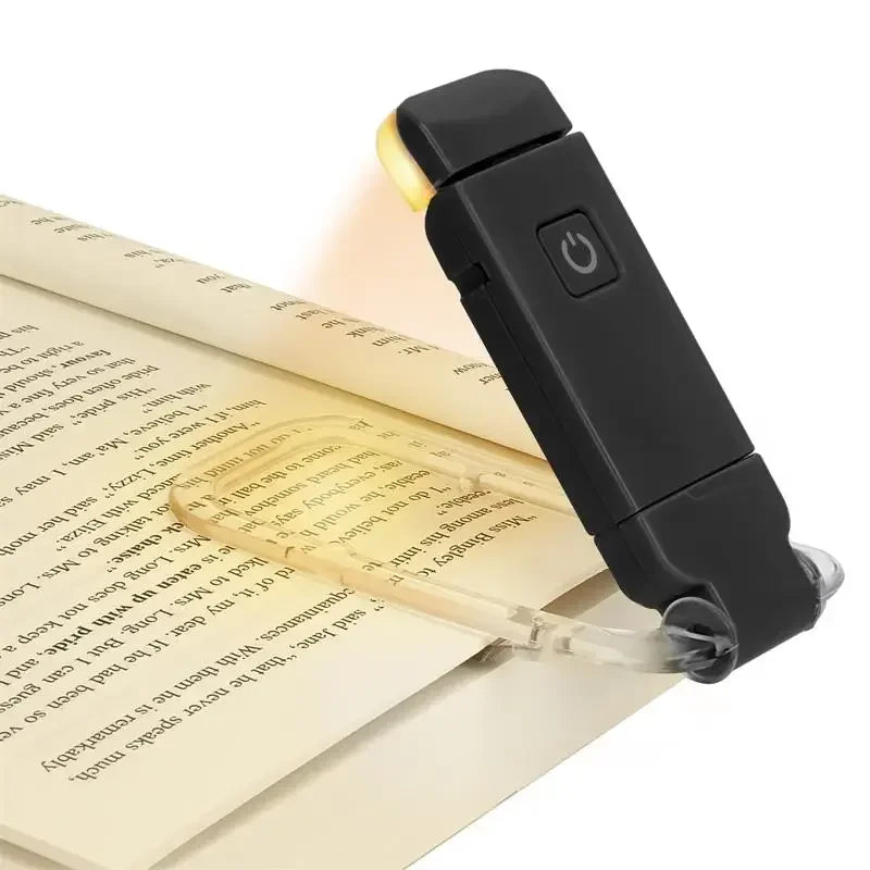 USB-Rechargeable Clip-On Book Light