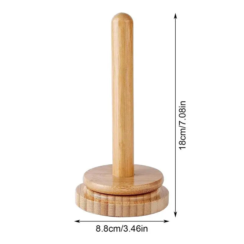 Wooden Yarn Ball Holder for Knitting and Crochet