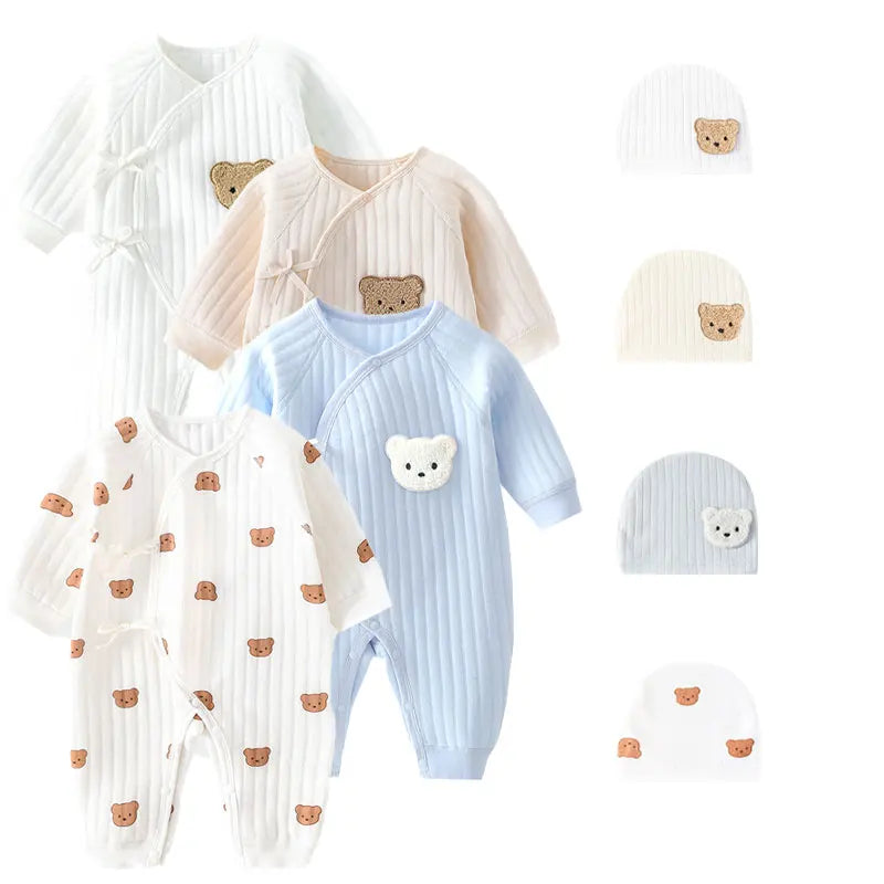 Newborn Cotton Onesie Winter Bodysuit