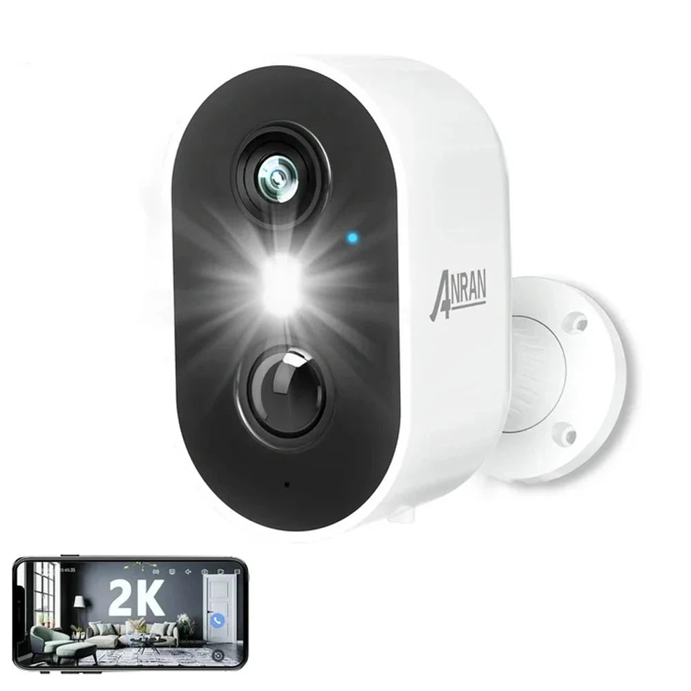 2K Rechargeable Battery WiFi Security Camera