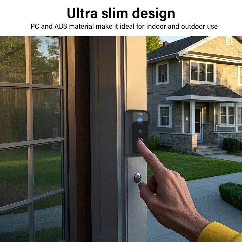 Dahua 2MP VTO2111D-P-S3 PoE Doorbell Full digital Video Intercom APP Two-way Talk IP Villa Door Station With RS-485 Lock Control