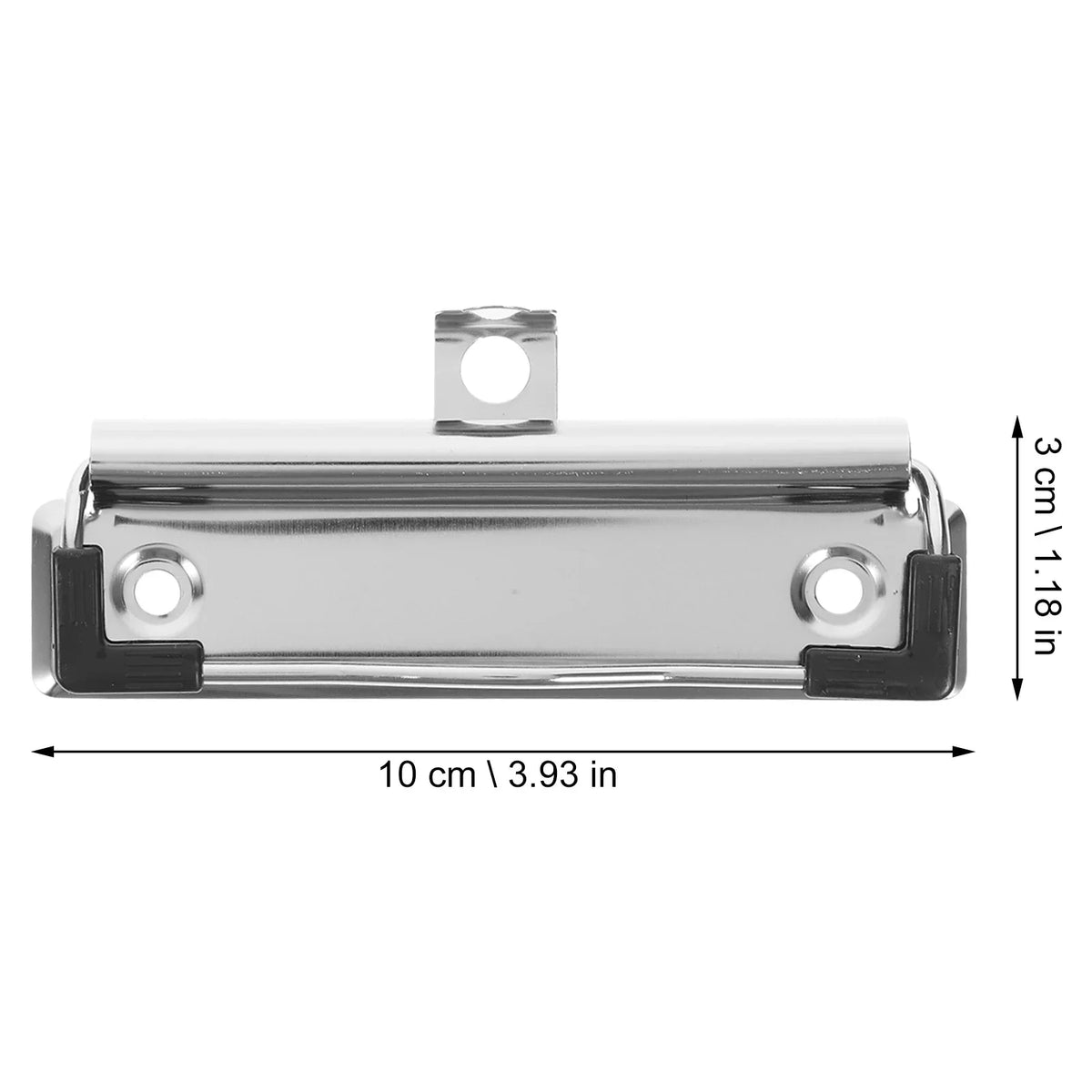 Monterbare metalclips til clipboard, 10 eller 20 stk.