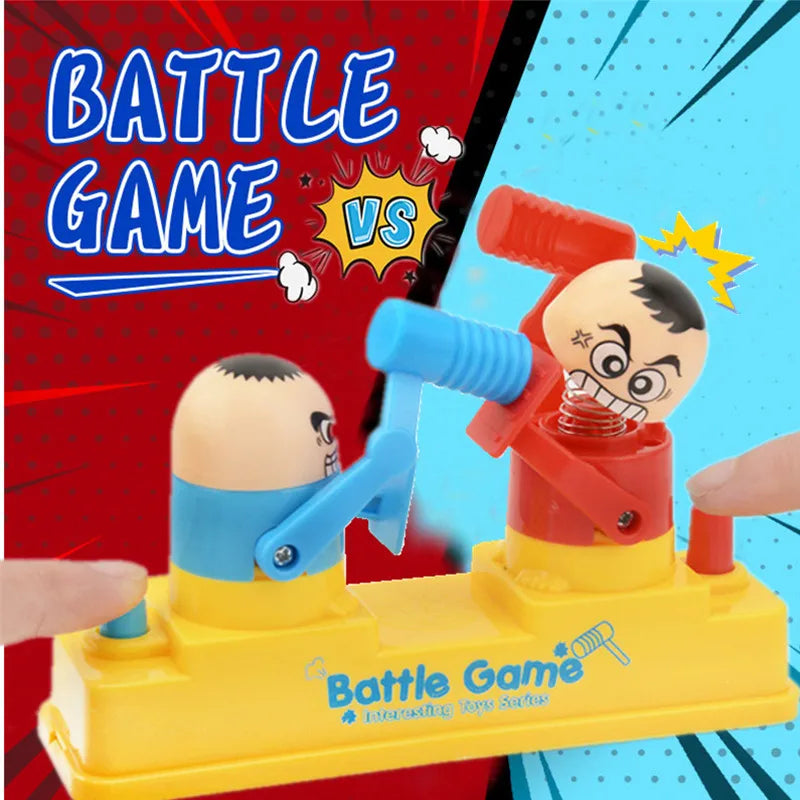 Hot Funny Practical Joke Fight Battle Antistress Toy Prank Interaction Play Table Game Toys Gift