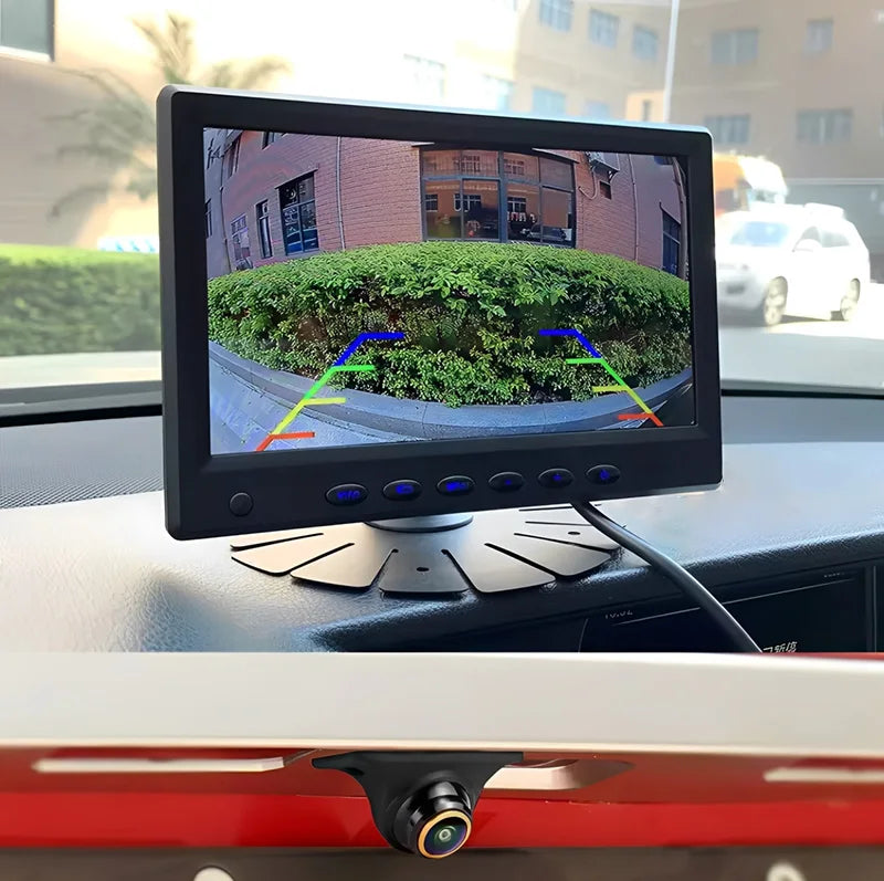 170° HD Car Rear View Camera with Night Vision and Guiding Line